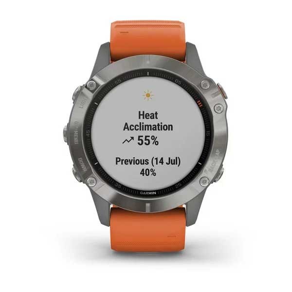 Garmin Fenix 6 Titanium.