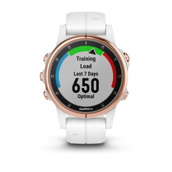 Garmin Fenix 5s Sapphire Plus Rose Gold.