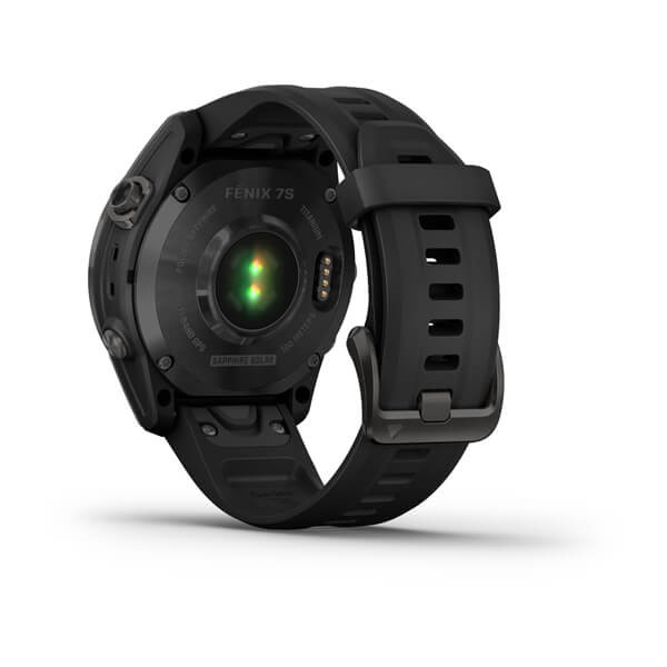 Garmin Fenix 7s Sapphire Solar.