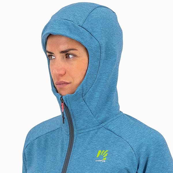 karpos ženska jopica mezzodi hoodie