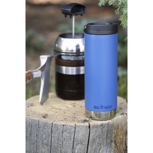 Klean Kanteen termo lonček za kavo TKWide Cafe Cap 473 ml Real Teal