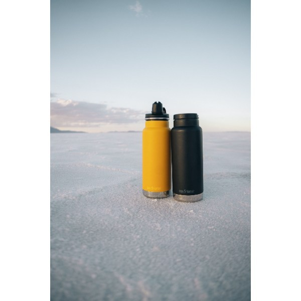Klean Kanteen termo steklenica TKWide Chug Cap 946 ml Marigold