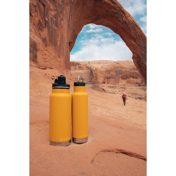 Klean Kanteen termo steklenica TKWide Chug Cap 946 ml Marigold