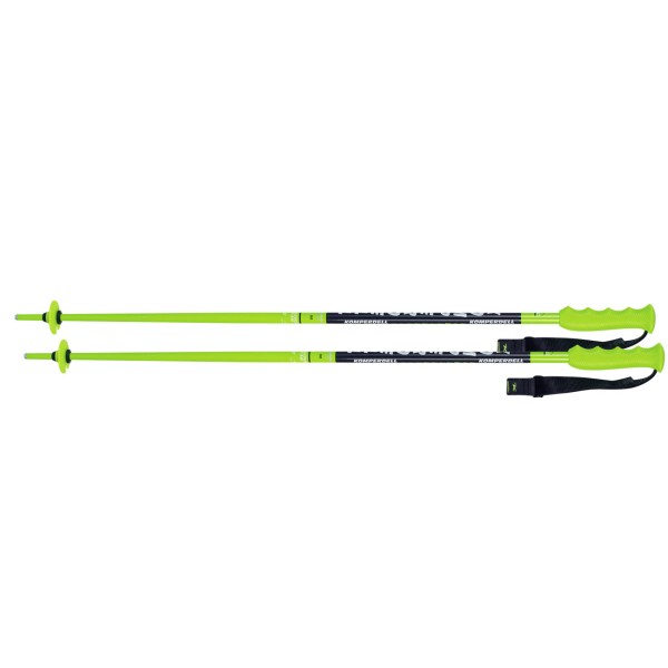 Komperdell kids' ski poles NationalTeam 16mm 16'.