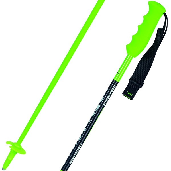 Komperdell kids' ski poles NationalTeam Carbon.