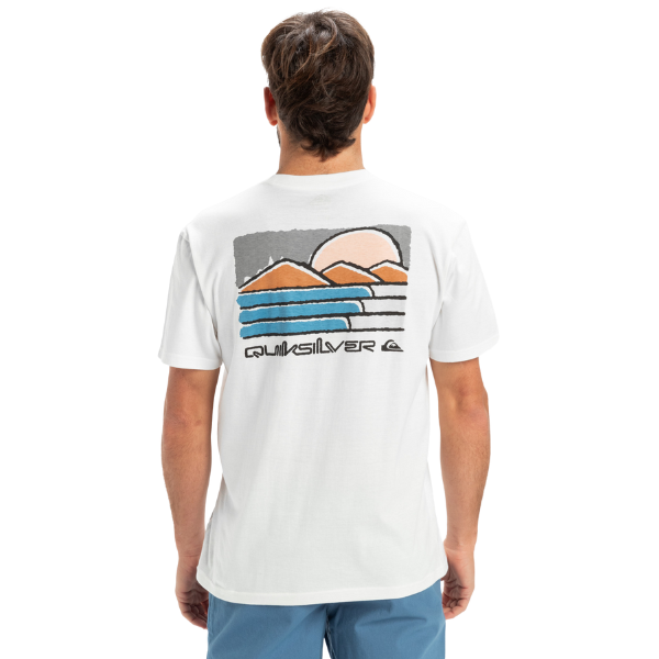 Moška kratka majica Quiksilver Future v beli barvi