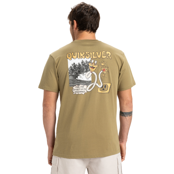 Moška kratka majica Quiksilver Disconnec