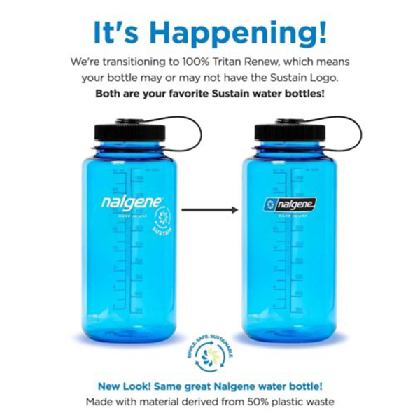 Nalgene steklenica Wide Mouth Aubergine