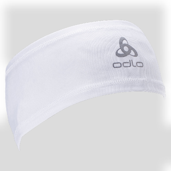 Odlo naglavni trak Polyknit Light White