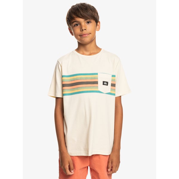 Quiksilver fantovska majica Surfadelica Stripe.