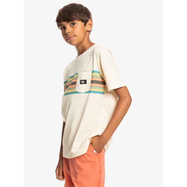 Quiksilver fantovska majica Surfadelica Stripe.