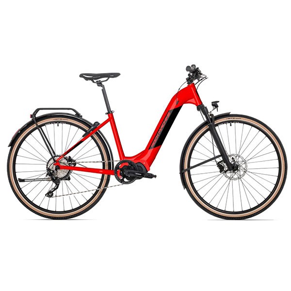 Rock machine električno treking kolo crossride e400 touring.