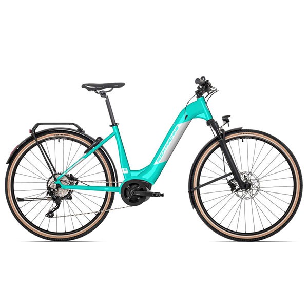 Rock machine električno treking kolo Crossride E400B Lady.