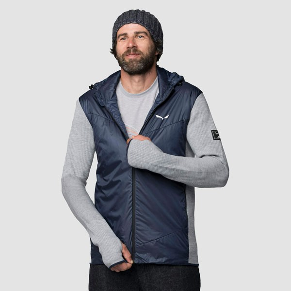 Salewa moška jakna Fanes Engineered Merino Hybrid