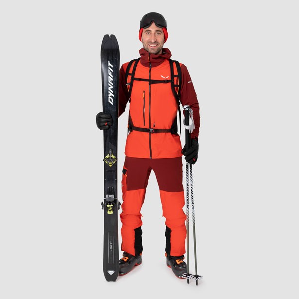 Salewa moška jakna Sella DST Hybrid.