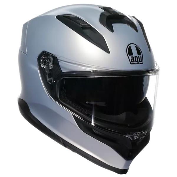 Motoristična čelada AGV K7 Mono Matt Prisma Silver