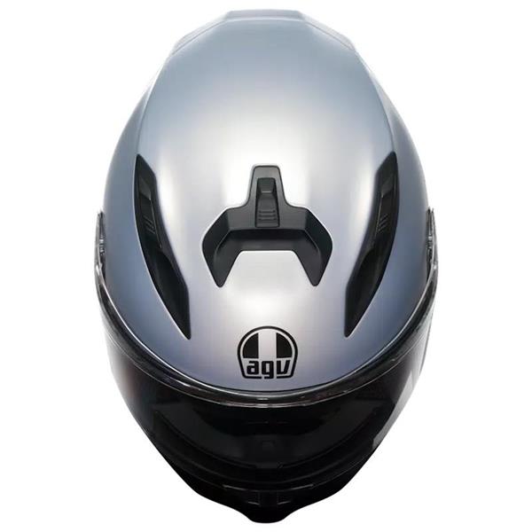 Motoristična čelada AGV K7 Mono Matt Prisma Silver