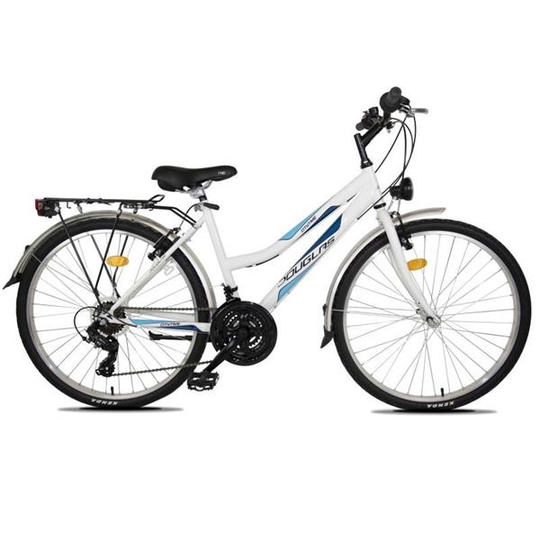 DOUGLAS ŽENSKO MESTNO KOLO CITYTIME 26 BELO - ni zaloge 13.1.