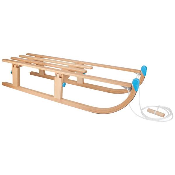 Lesene zložljive sani Nijdam 110 cm