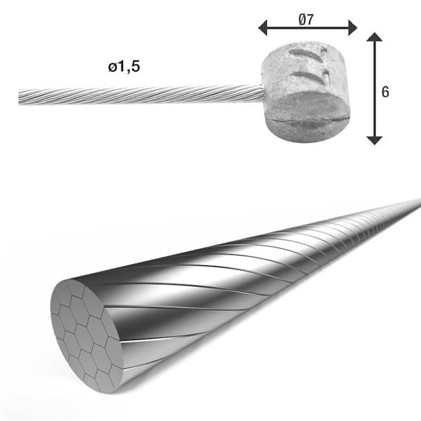 ZAVORNA ŽICA 1,5mm D=2250mm