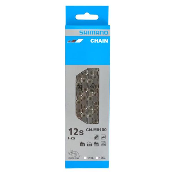 Veriga Shimano CN-M8100 126čl 12p - e-bike