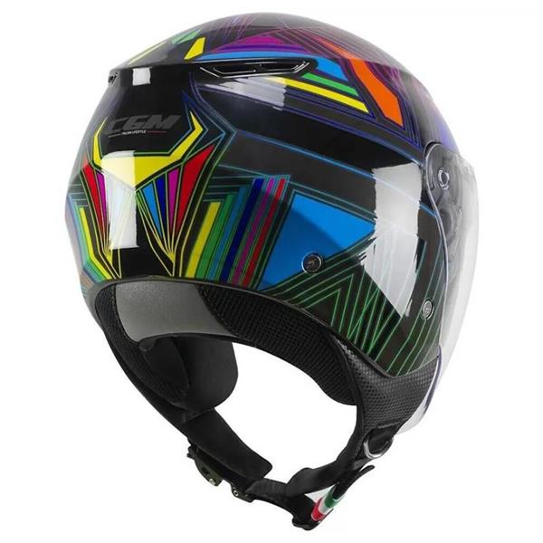 Motoristična čelada CGM Iper City Disco