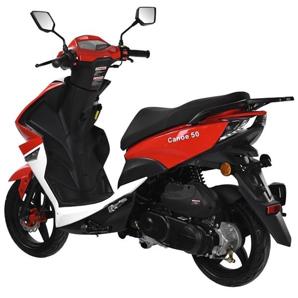 SKUTER ZNEN CANOE 25 km/h - RDEČ