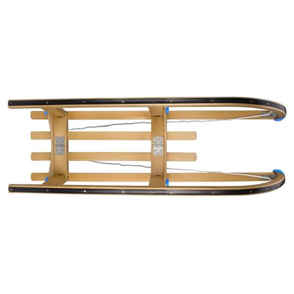 Lesene zložljive sani Nijdam 110 cm