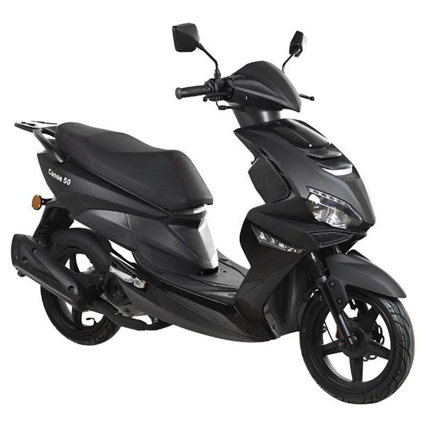 SKUTER ZNEN CANOE 50 45 km/h - MAT ČRN