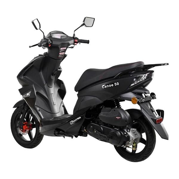 SKUTER ZNEN CANOE 50 45 km/h - MAT ČRN