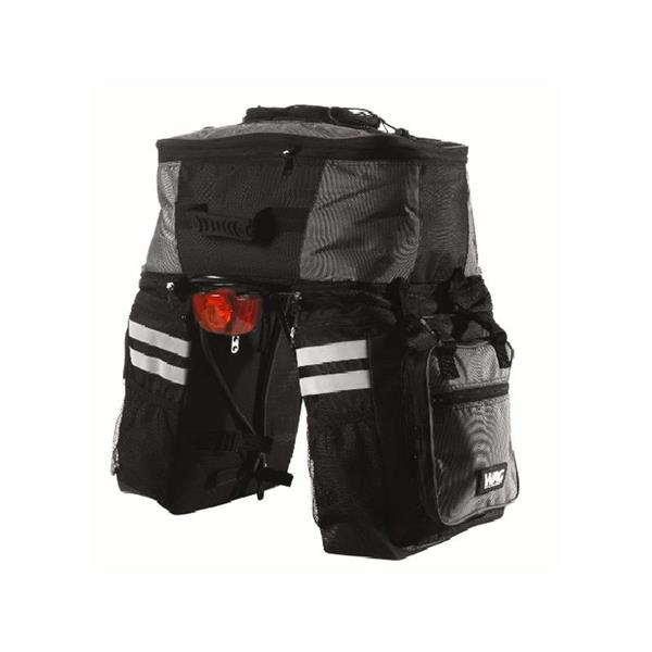 TROJNA TORBA 68l ČRNA/DELUXE