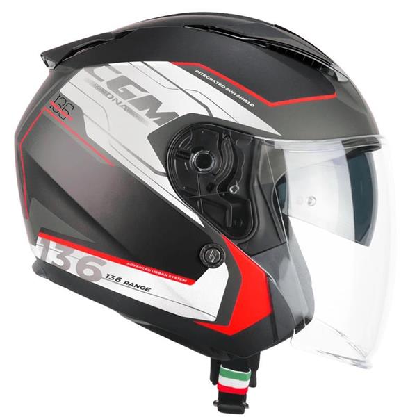 Motoristična čelada CGM DNA Apache