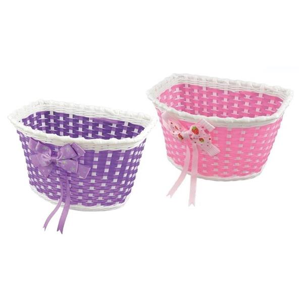 Otroška košara za kolo PVC.