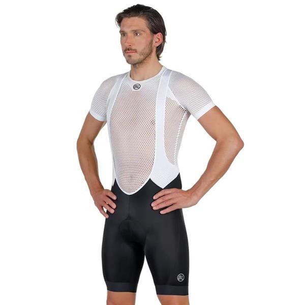 MOŠKE KOLESARSKE HLAČE BICYCLE LINE LIEGI Z NARAMNICAMI 