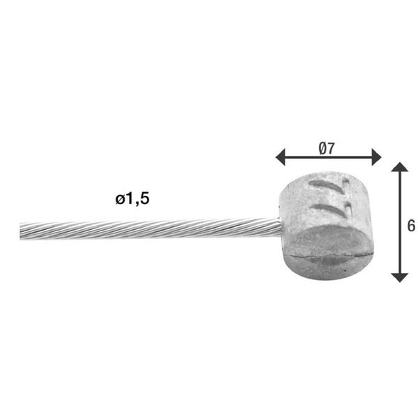 ŽICA ZAV. 1,5mm D=2000mm (p20) ELVEDES