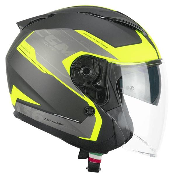 Motoristična čelada CGM DNA Apache